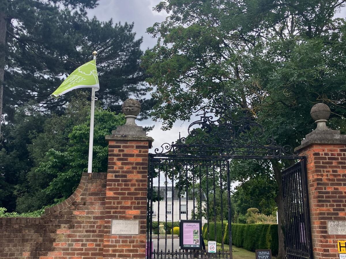 Green Flag entrance